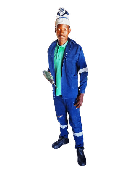 Chris Kenana, plumbing technician